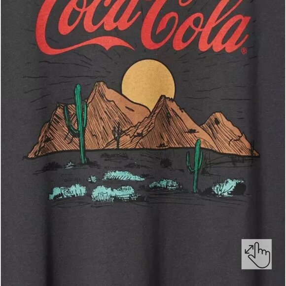 Torrid Coca Cola Classic Fit Cotton Crew Tee - Picture 8 of 8